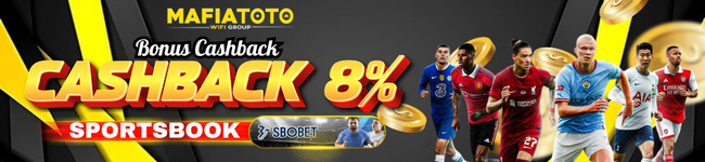 BONUS CASHBACK SPORTSBOOK 8% 