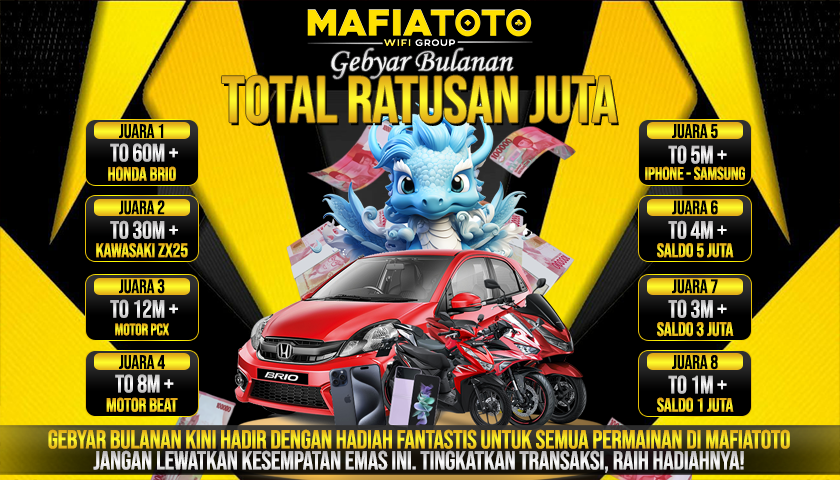 GEBYAR BULANAN MAFIATOTO