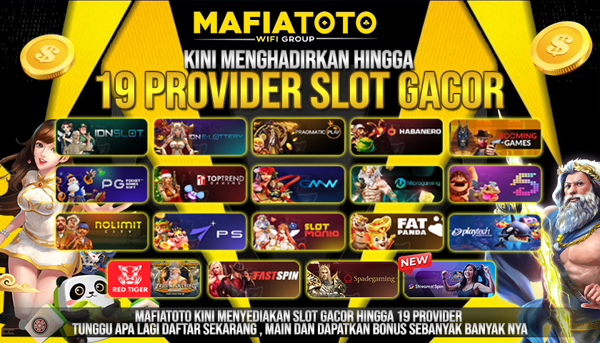 PROVIDER TERBARU STREAM N' SPIN DI MAFIATOTO
